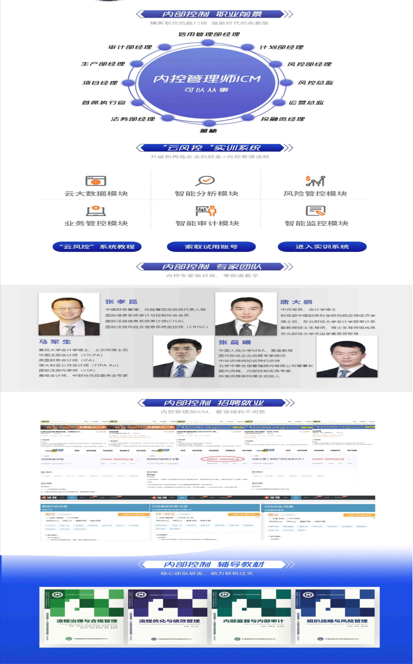 為什么要考內控管理師ICM？只需三個理由